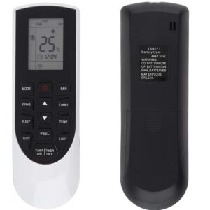 Black-White Color AC Remote